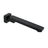 Shower Heads & Screens: Matte Black Square Bathtub Faucet 180° Swivel Water Spout Outlet Basin Watermark
