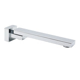 Shower Heads & Screens: Chrome Square Stainless Steel Shower Bathtub Water Spout Faucet Outlet Tap 180° Swivel Set