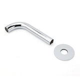 Shower Heads & Screens: Polisehd Chrome Round Curve Faucet Water Outlet Swivel Bath Tub Filler Spout Set