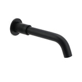 Shower Heads & Screens: Matt Black Round Wall Mount Basin Faucet Bubble Water Outlet Bath Tub Spout Set