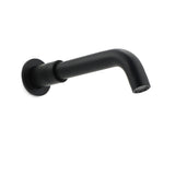 Shower Heads & Screens: Matt Black Round Wall Mount Basin Faucet Bubble Water Outlet Bath Tub Spout Set