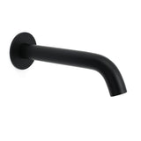 Shower Heads & Screens: Matt Black Round Basin Faucet Bubble Water Outlet Stainless Steel Bath Tub Spout