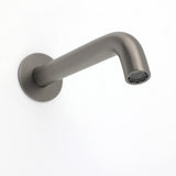 Shower Heads & Screens: Gun Metal Grey Round Bathtub Spout Basin Curve Faucet Bubble Wall Mounted Outlet