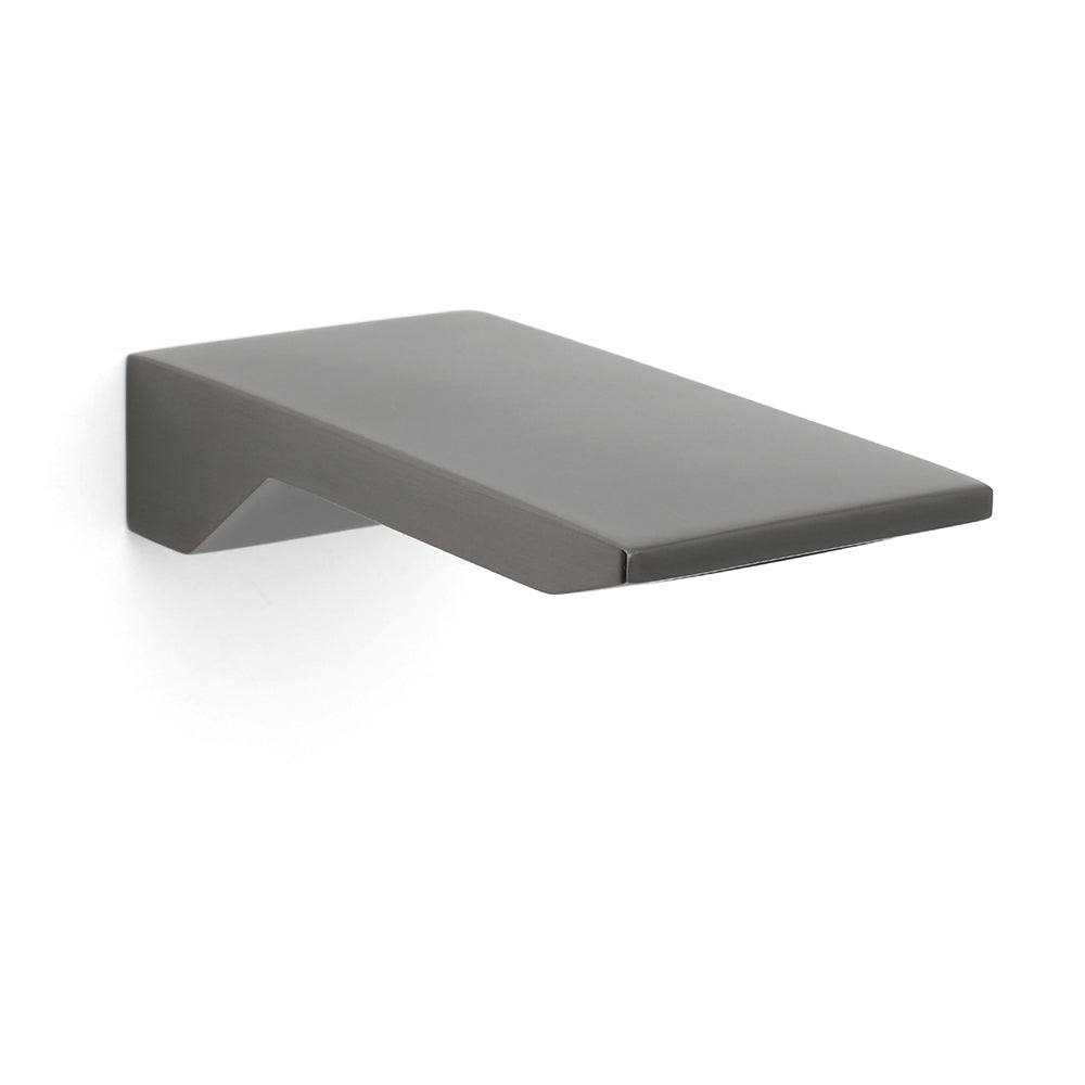 Shower Heads & Screens: Gun Metal Grey Square Stainless Steel Bathtub Flat Spout Waterfall Filler Outlet