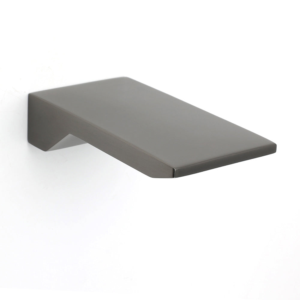Shower Heads & Screens: Gun Metal Grey Square Stainless Steel Bathtub Flat Spout Waterfall Filler Outlet