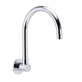 Shower Heads & Screens: Chrome Round Gooseneck Arm Faucet Water Outlet Wall Mounted Swivel Bathtub Spout