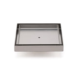 Shower Heads & Screens: 150x150mm Square Tile Insert Floor Drain Stainless Steel Shower Grate 50mm Waste