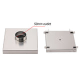 Shower Heads & Screens: 150x150mm Square Tile Insert Floor Drain Stainless Steel Shower Grate 50mm Waste