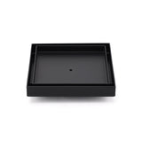 Shower Heads & Screens: Watermark Black 150x150mm Tile Insert Floor Drain Shower Grate 80mm Waste Outlet