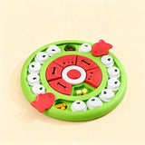 Pizza Puzzle Treat Toy for Dogs & Cats – Interactive Slow Feeder