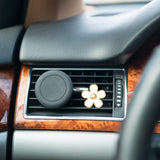 6 Pcs Daisy Flower Air Vent Clip Accessories Air Conditioning Outlet Clip Car Air Freshener Dashboard Accessories Charm Car Inter Decor(3 cm, 3.3 cm,Red, Pink, White)