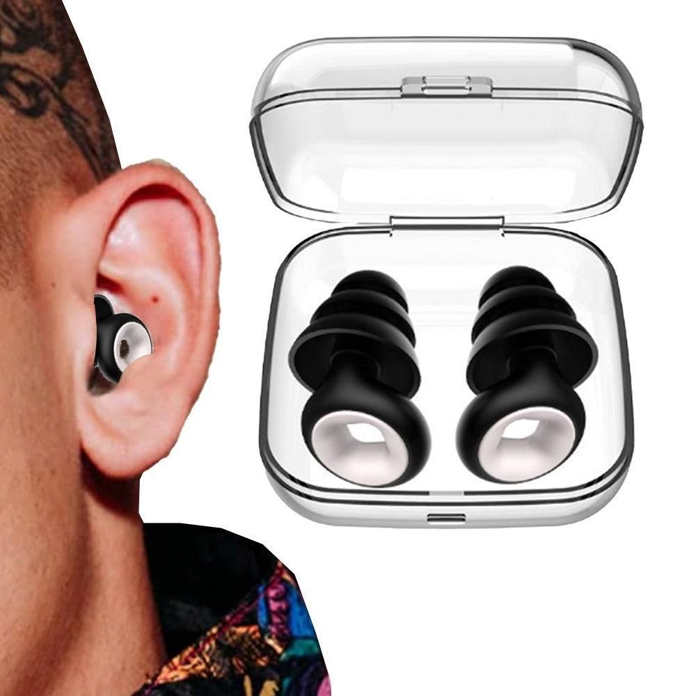 Reusable Hoop Noise Reduction Earplugs Blue