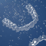 Ultrasonic Retainer Cleaner Dental Cleaning Machine White