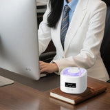 Ultrasonic Retainer Cleaner Dental Cleaning Machine White