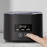 Ultrasonic Retainer Cleaner Dental Cleaning Machine Black