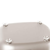 Upgraded Retainer Cleaner Machine for Braces Aligner Toothbrush Jewelry Beige