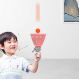 Catch Ball Game with 2 Catch Launcher Baskets and 4 Balls Pink
