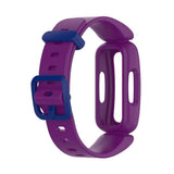 2Pcs For Fitbit Ace 3 Replacement Wristband Silicone Watch Straps Purple