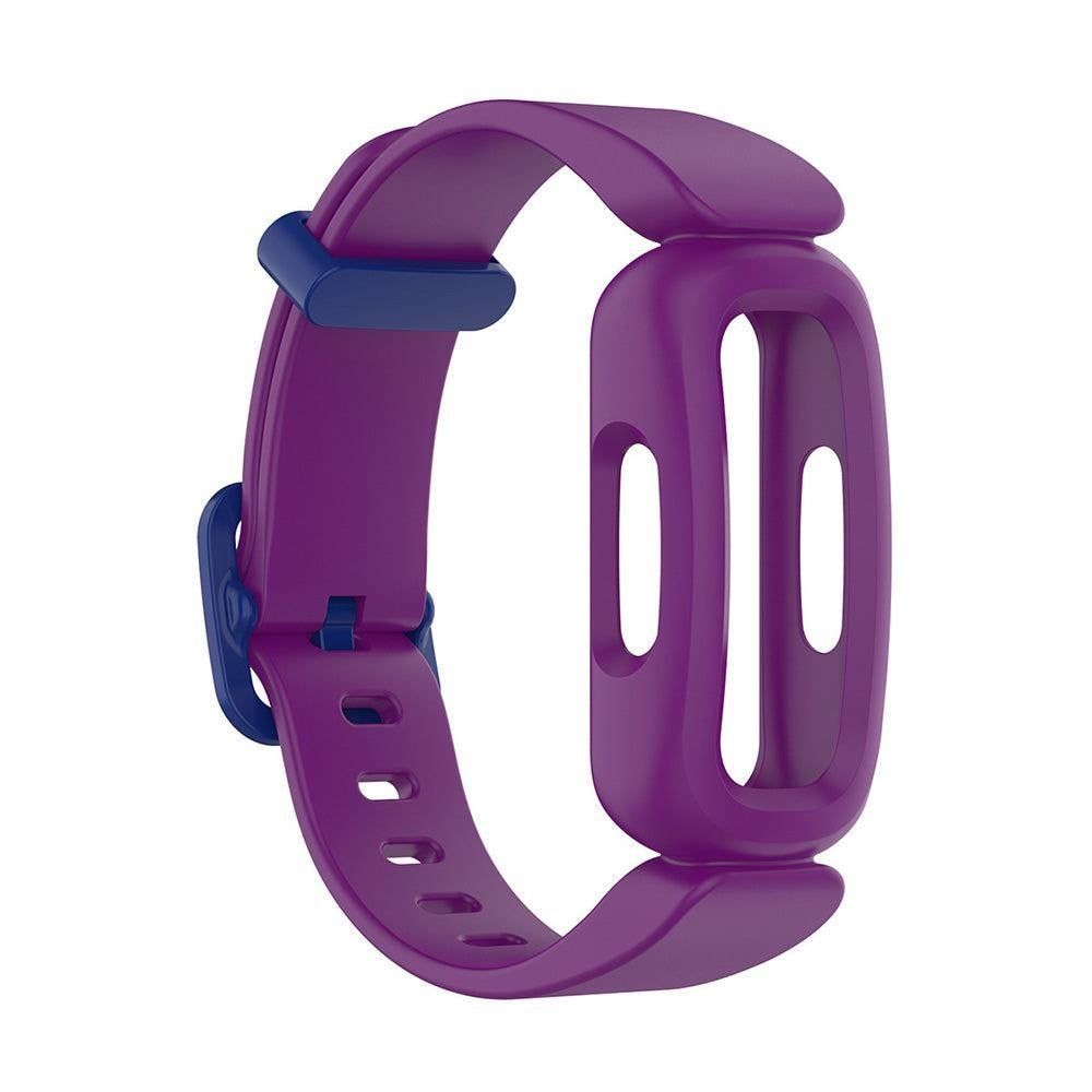 2Pcs For Fitbit Ace 3 Replacement Wristband Silicone Watch Straps Purple