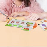 162PCS Phonics Learning Toy Set - Flash Cards Speak & Spell Montessori Educational Game