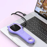 Mini Pocket Handheld Microscope Educational Science Tool for Christmas or Birthday - Purple
