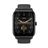 1.8inch Smart Watch IP68 BT5.3 for Android iOS with Heart Rate Monitoring Exercise Records 1pc（Black）