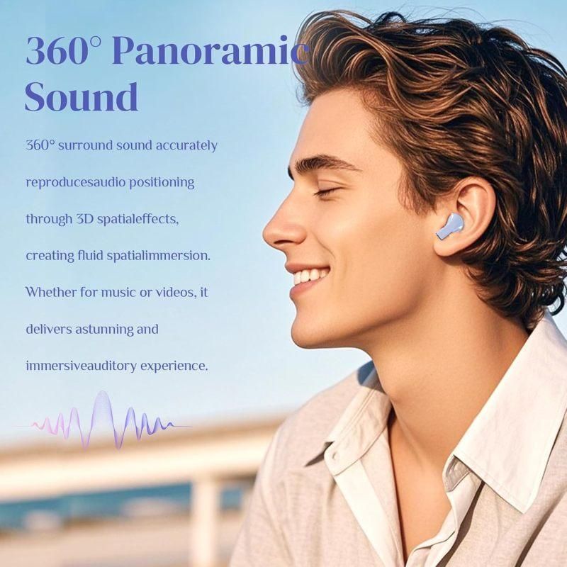 K520 deformable cute heart-shaped bluetooth headset tws compact stereo - white