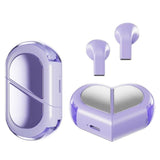 K520 deformable cute heart-shaped bluetooth headset tws compact stereo - blue