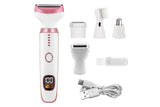 5 In 1 Electric Razor Shavers For Women Bikini Trimmer Face Razors Eyebrow Trimmer
