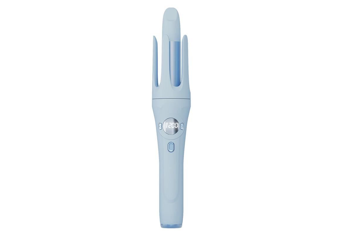Auto Rotating Wireless Hair Curler 32mm for All Hair Types -Purple