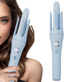 Auto Rotating Wireless Hair Curler 32mm for All Hair Types -Purple