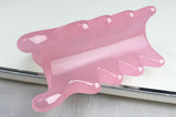 Back Massager Handheld Acupressure Gua Sha Tool for Full Body Muscle Relief -Pink