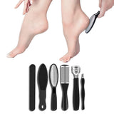 Electric Callus Remover for Feet Water-resistant 2 Speeds Pedicure Kit -Black and 12pcs kit
