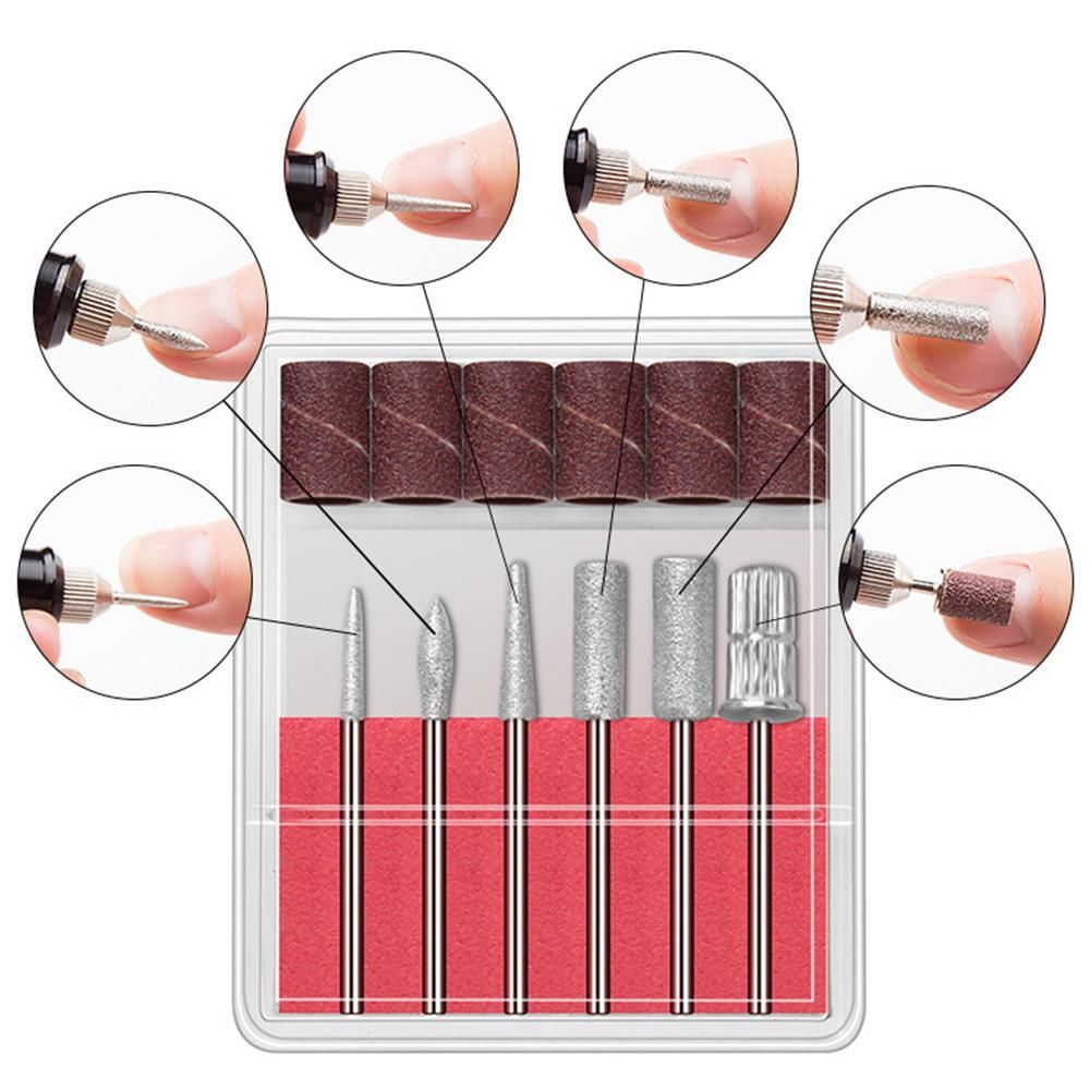 Electric Nail Drill Kit Cordless Nail Drill Portable USB Rechargeable Manicure Pedicure Tools for Acrylic Gel Nails -Gold