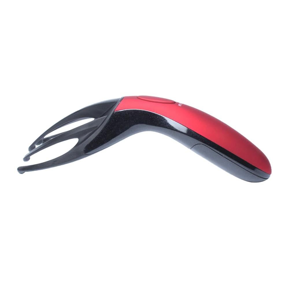 Finger Gripper Claw Massager Electric Head Massager Octopus Scalp Stress Relax -Red