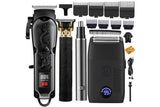Hair Clipper Set for Men Electric Shaver Razor Hair Cutting Barber Clippers