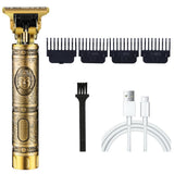 Hair Clippers for Men Electric Hair Trimmer Clippers Beard Trimmer Shaver Hair Cutting Kit -Buddha head