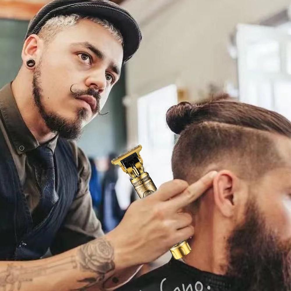 Hair Clippers for Men Electric Hair Trimmer Clippers Beard Trimmer Shaver Hair Cutting Kit -Buddha head