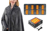 Heated Shawl Wraps for Women USB Wireless Heated Blanket with 3 Heating Levels
