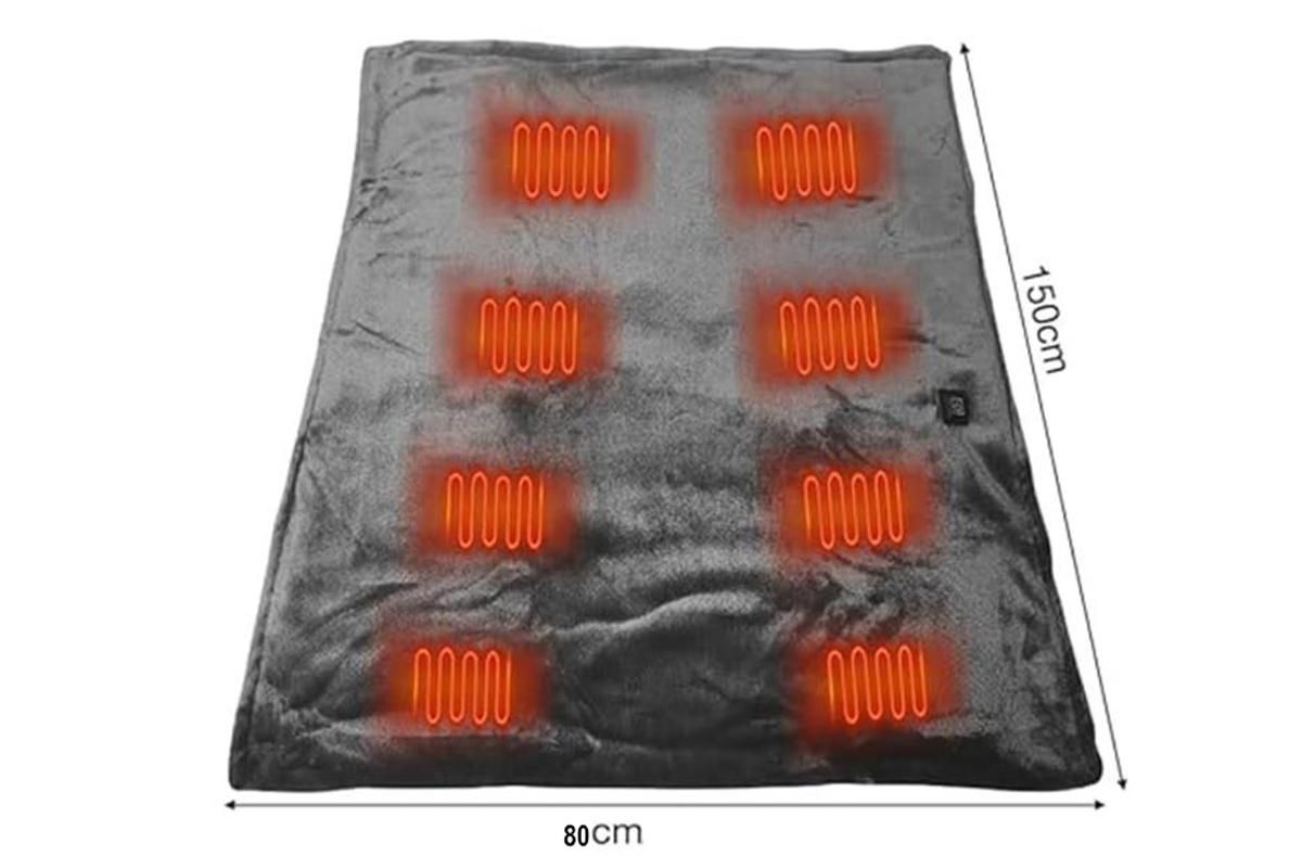 Heated Shawl Wraps for Women USB Wireless Heated Blanket with 3 Heating Levels