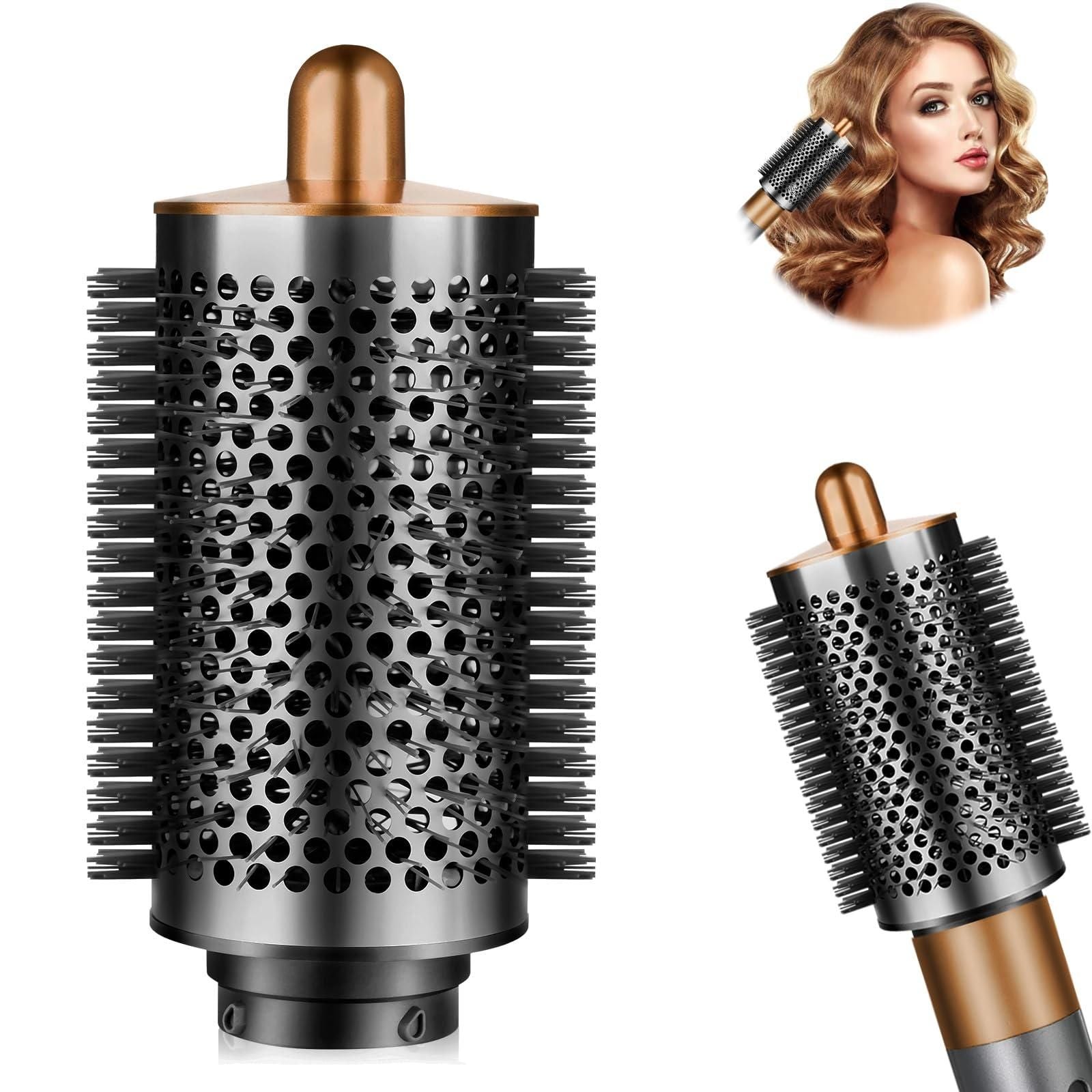 Large Round Volumizing Brush Attachment Compatible with Dyson Airwrap HS01/05/08-Rose