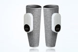 Leg Massager Muscles Relax Heated Air Compression Foot Massage for Calf Blood Circulation-Grey