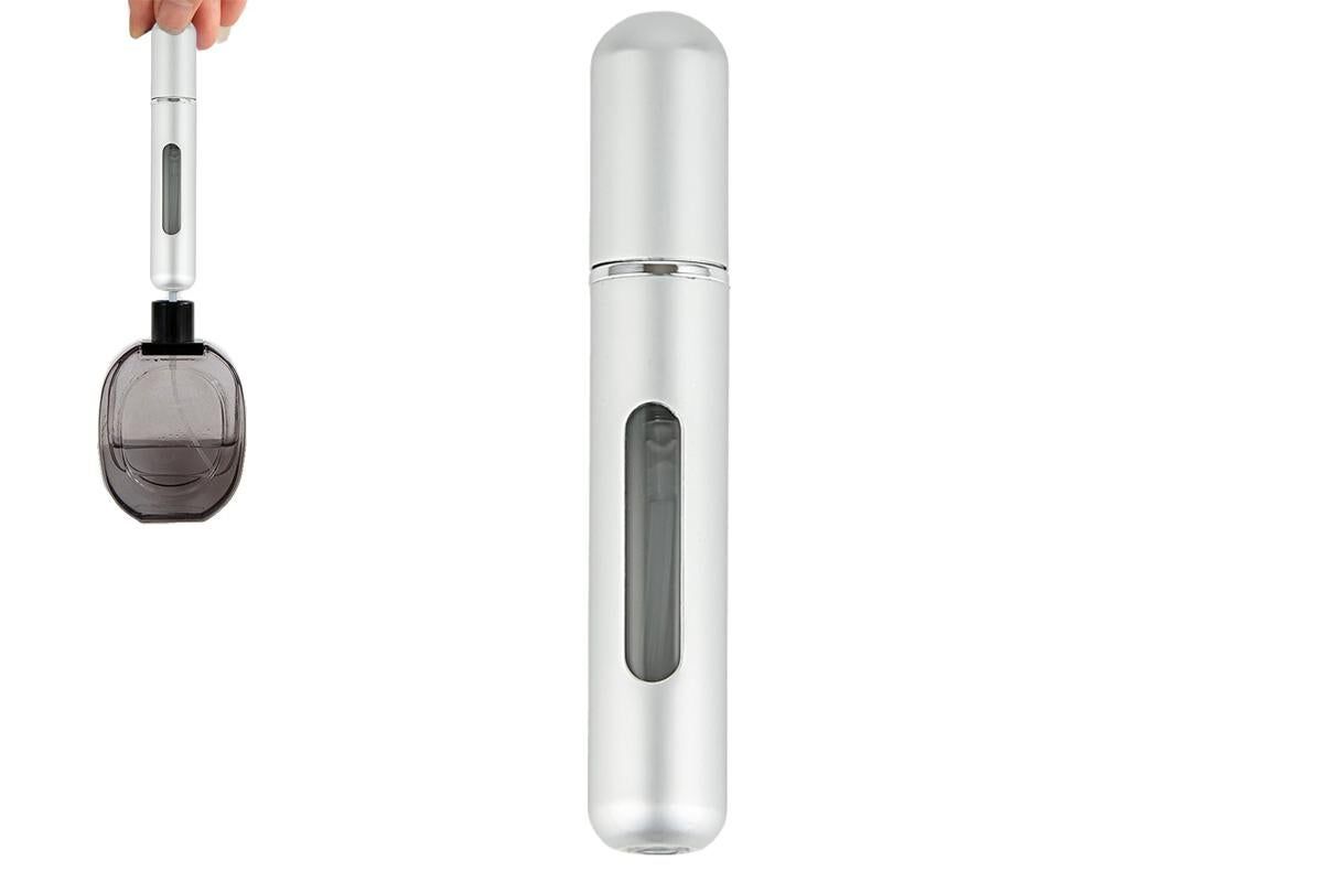 Mini Perfume Spray Pump 8ML Refillable Bottle Atomizer for Travel Outdoor-Pink