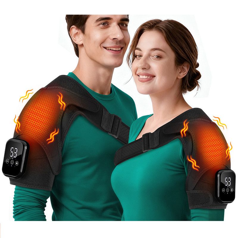 Electric Heating Massage Therapy Device for Knees and Shoulders