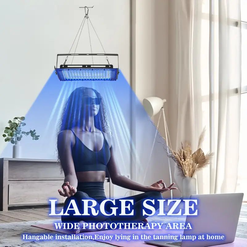144-Lamp Full Blue Light Tanning Lamp for Bronzed Skin