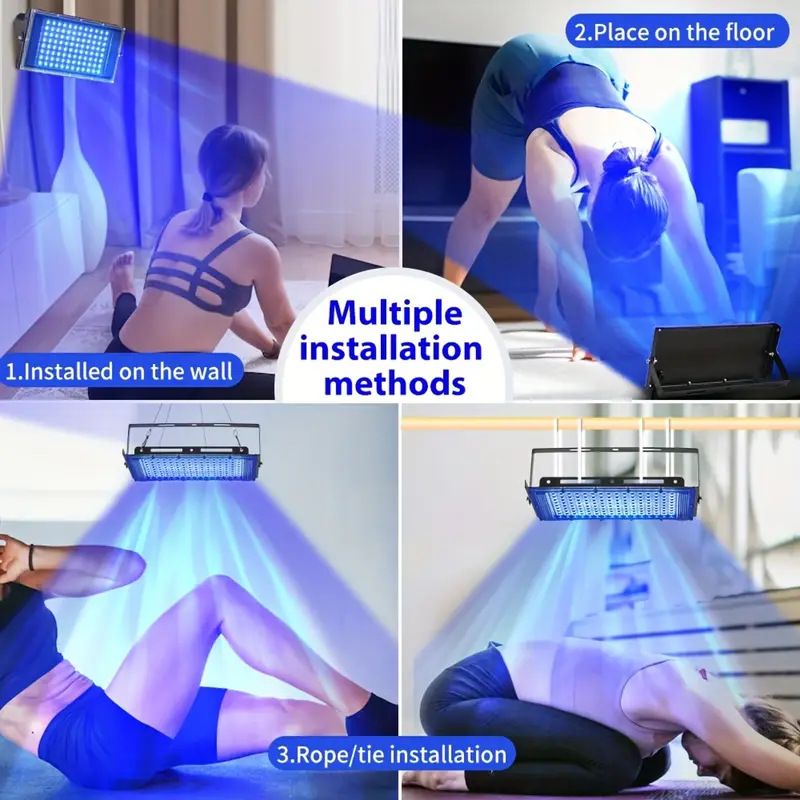 144-Lamp Full Blue Light Tanning Lamp for Bronzed Skin