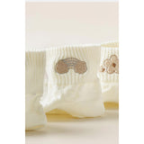 5-Pair White Series Ankle Socks, Women's Cute Socks - Printed Socks - House Socks - Casual Socks.