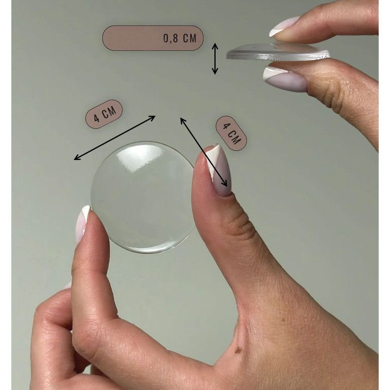 Silicone anti-collision bumpers for door handles and refrigerators.