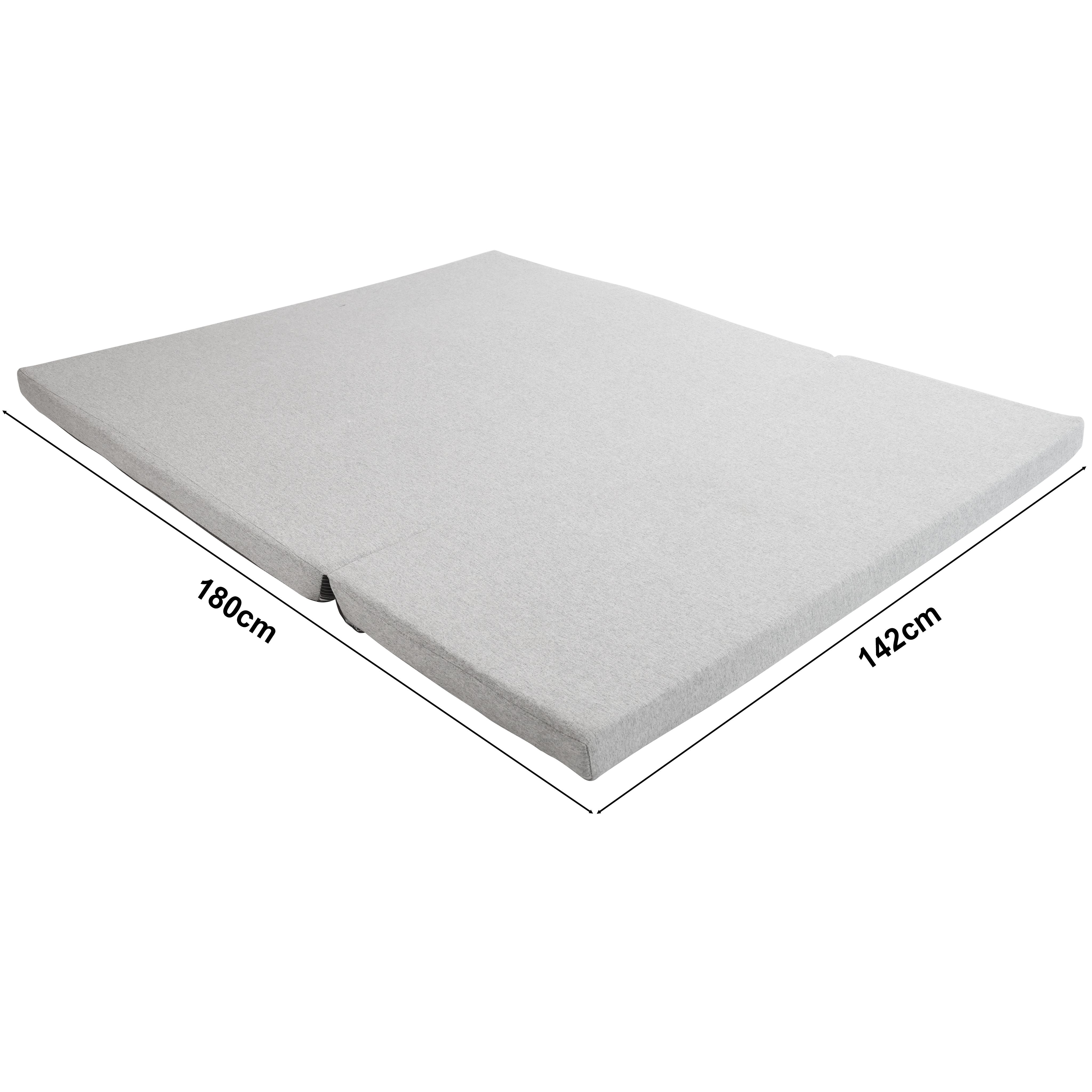 2 In 1 Sofa Bed Beneath Foldable Carbon Hidden Storage Sofa - 128cm