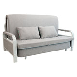 2 In 1 Sofa Bed Beneath Foldable Carbon Hidden Storage Sofa - 158cm